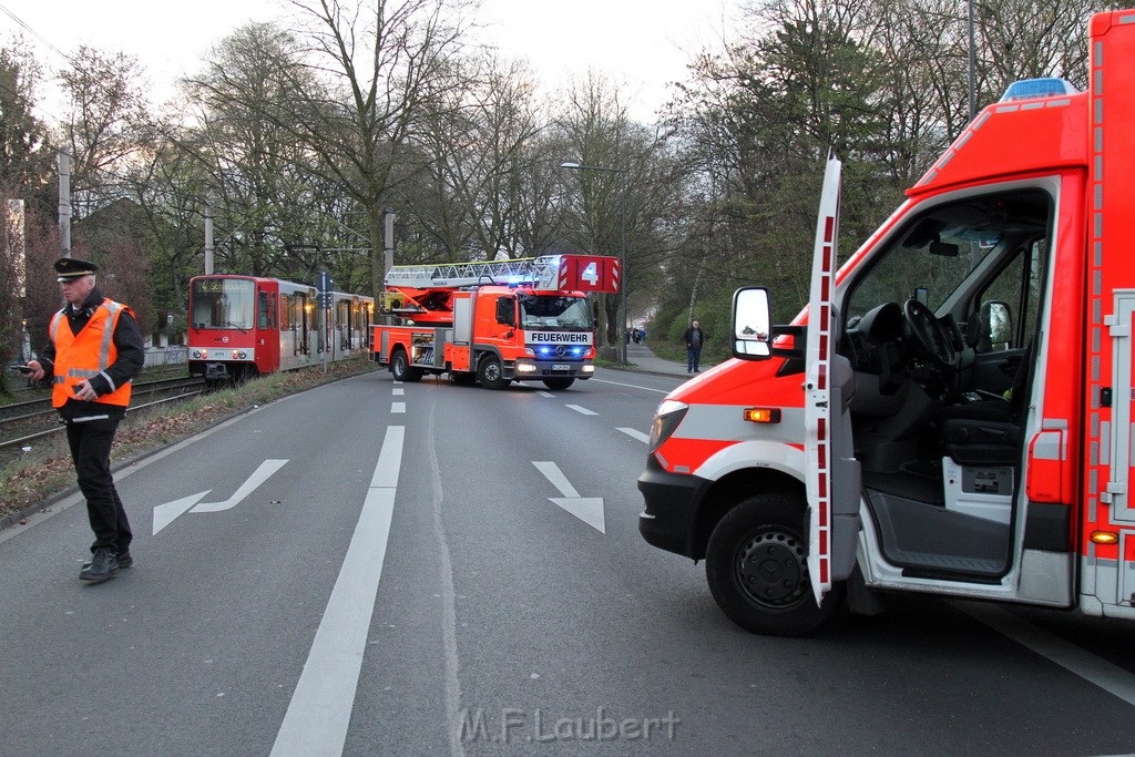 VU Kleintransporter KVB Bahn Koeln Ossendorf Westendstr JK P05.JPG